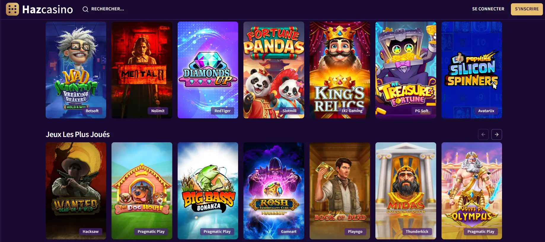 Pourquoi choisir Haz casino ?