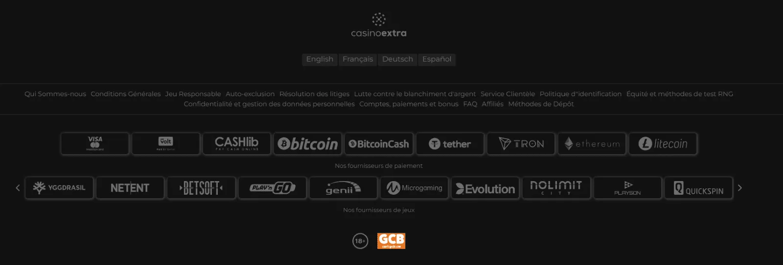 Casino Extra en France Casino Extra